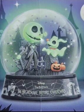 Mini Brands Disney The Nightmare Before Christmas Snow Globe Holiday Decor